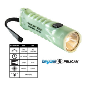 ไฟฉาย Pelican 3310CC Flashlight (LED แสงสีส้ม)